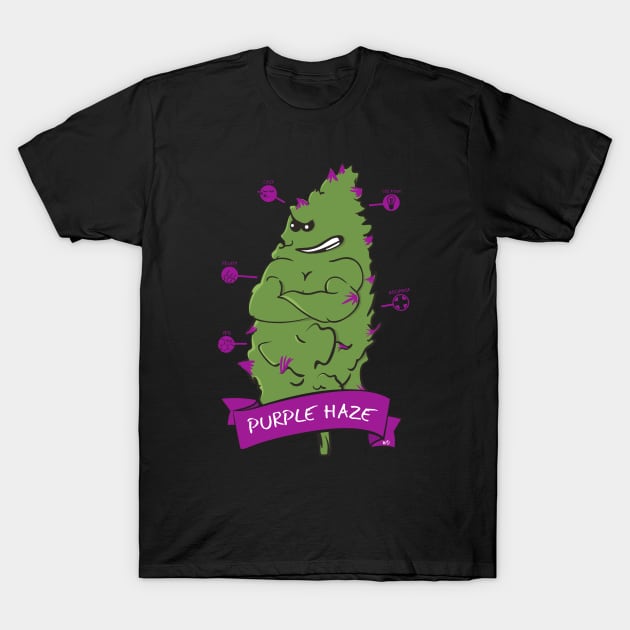 Purple Haze T-Shirt by WD